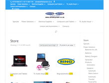 Tablet Screenshot of adriaticpower.co.za